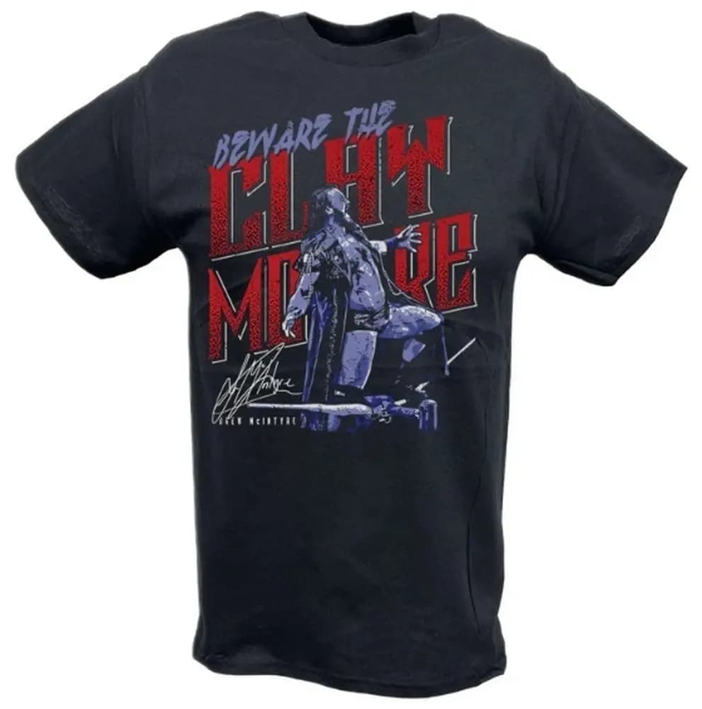 2025 offre spéciale t-shirts Drew McIntyre lutte sport t-shirt célèbre lutteur FANS homme vêtements