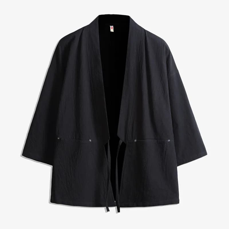Costume Kimono samouraï pour homme, vêtement traditionnel japonais, Cardigan pour homme, veste Norag