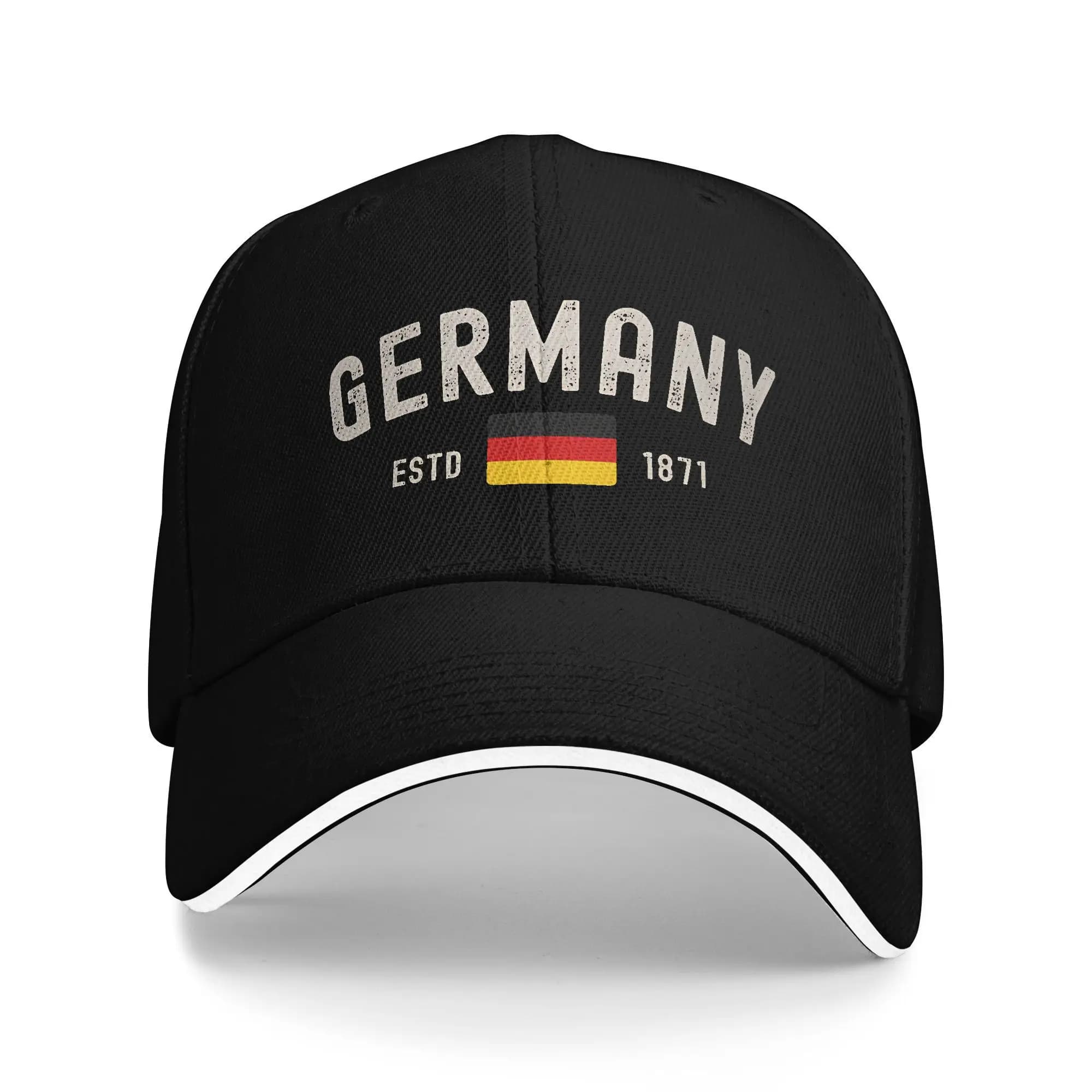 Allemagne Estd 1871 casquette de Baseball Sport de plein air offre spéciale Hip Hop chapeaux unisexe
