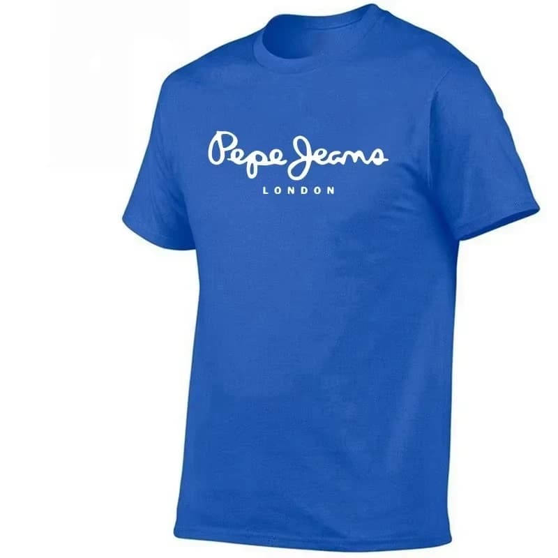 Nouveau T-shirt Pepe Jeans London Logo 2026, T-shirt d'été pour homme à manches courtes, tendance et