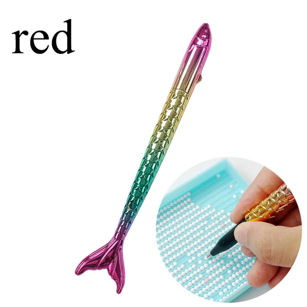 PINCEF-Perceuse sirène en forme de queue de stylo pour bricolage, outil de pointage, peinture de sty