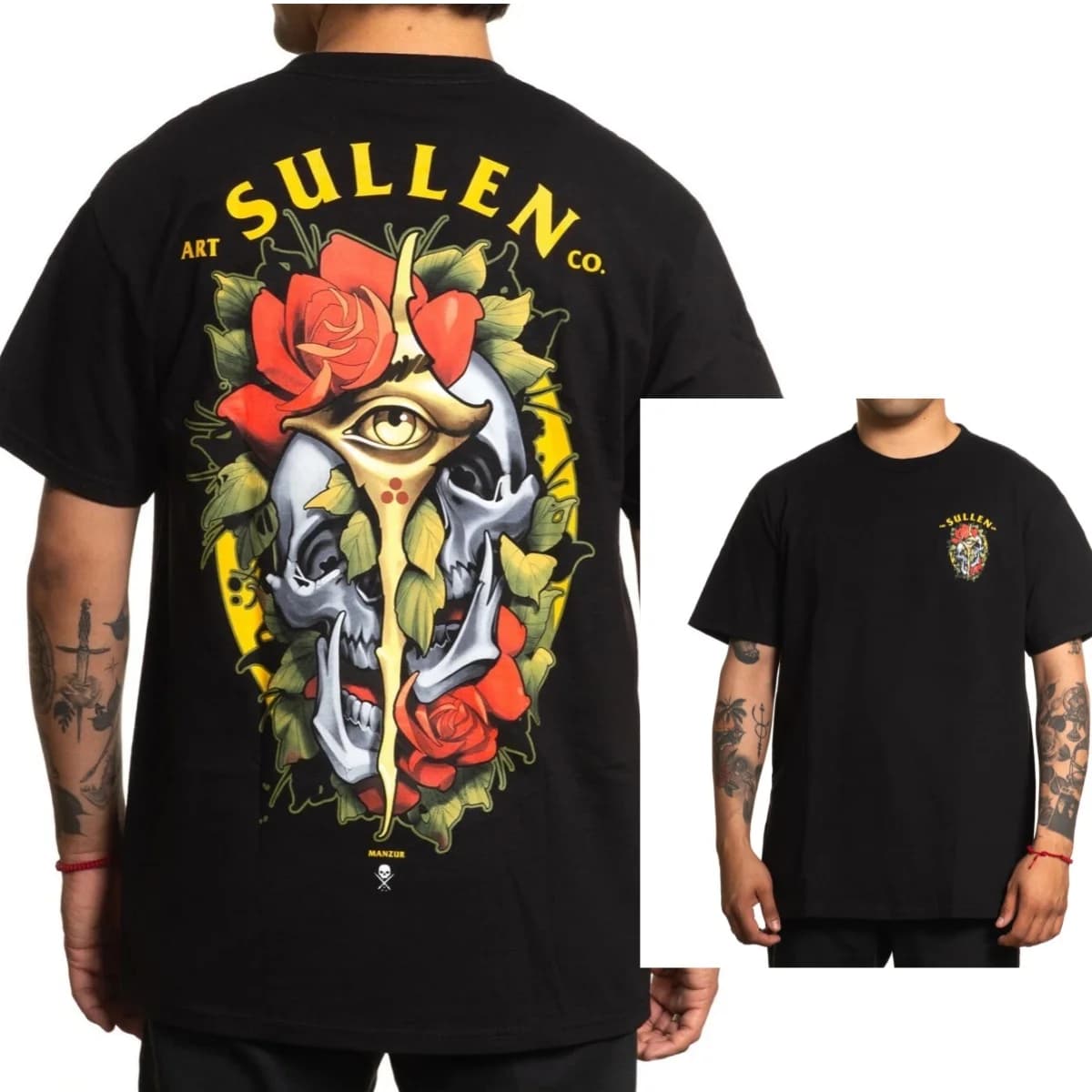 T-shirt SULLEN CLOTHING GOLDEN EYE STANDARD 2026 – Style unisexe de luxe haut de gamme pour hommes e