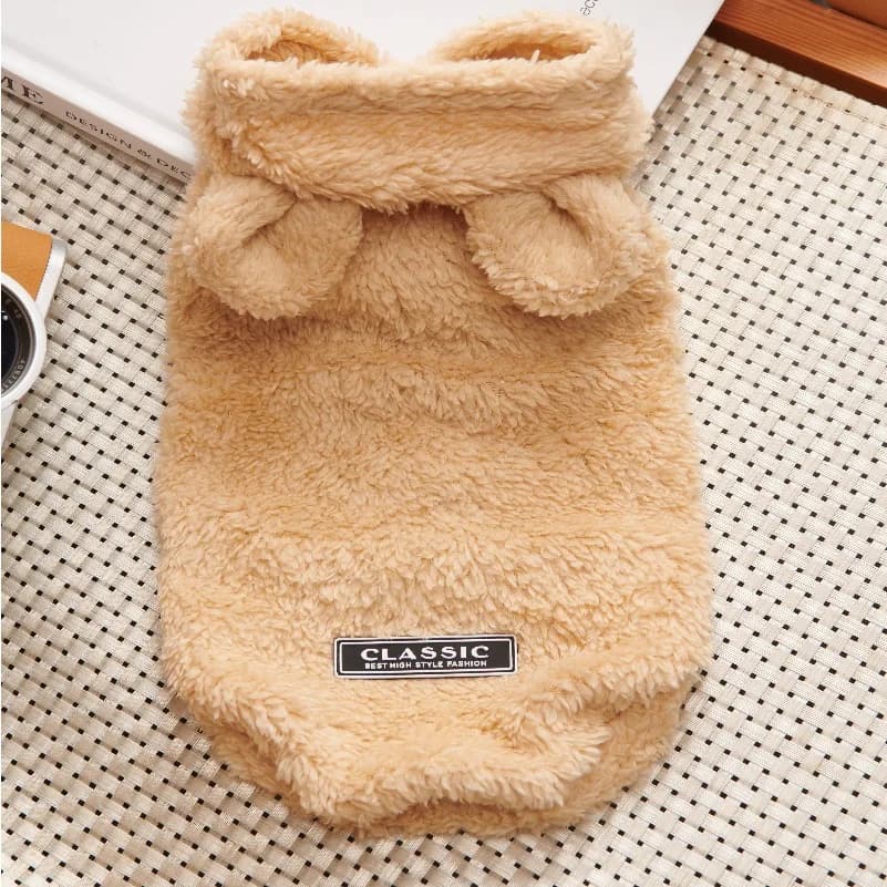 Sweat à capuche en polaire pour chien, vêtements d'hiver pour chiens, manteau, veste douce, Ropa Per