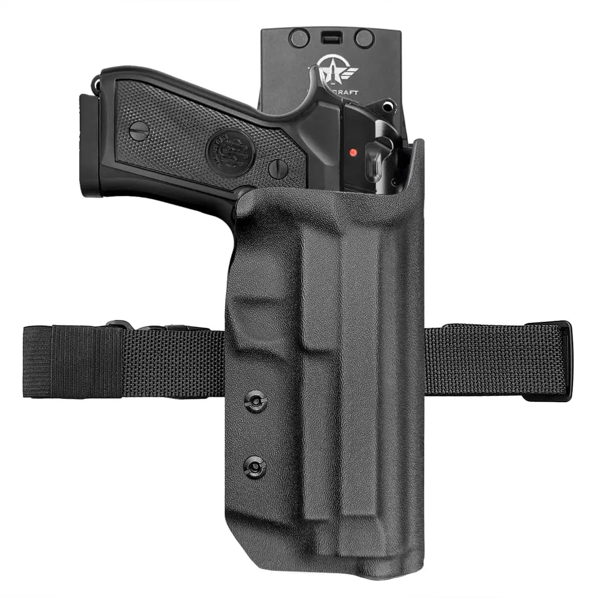 Beretta 92FS 92A1 96A1 étui OWB Kydex étui ajustement personnalisé: Beretta 92 FS/92 A1/96 A1 pistol