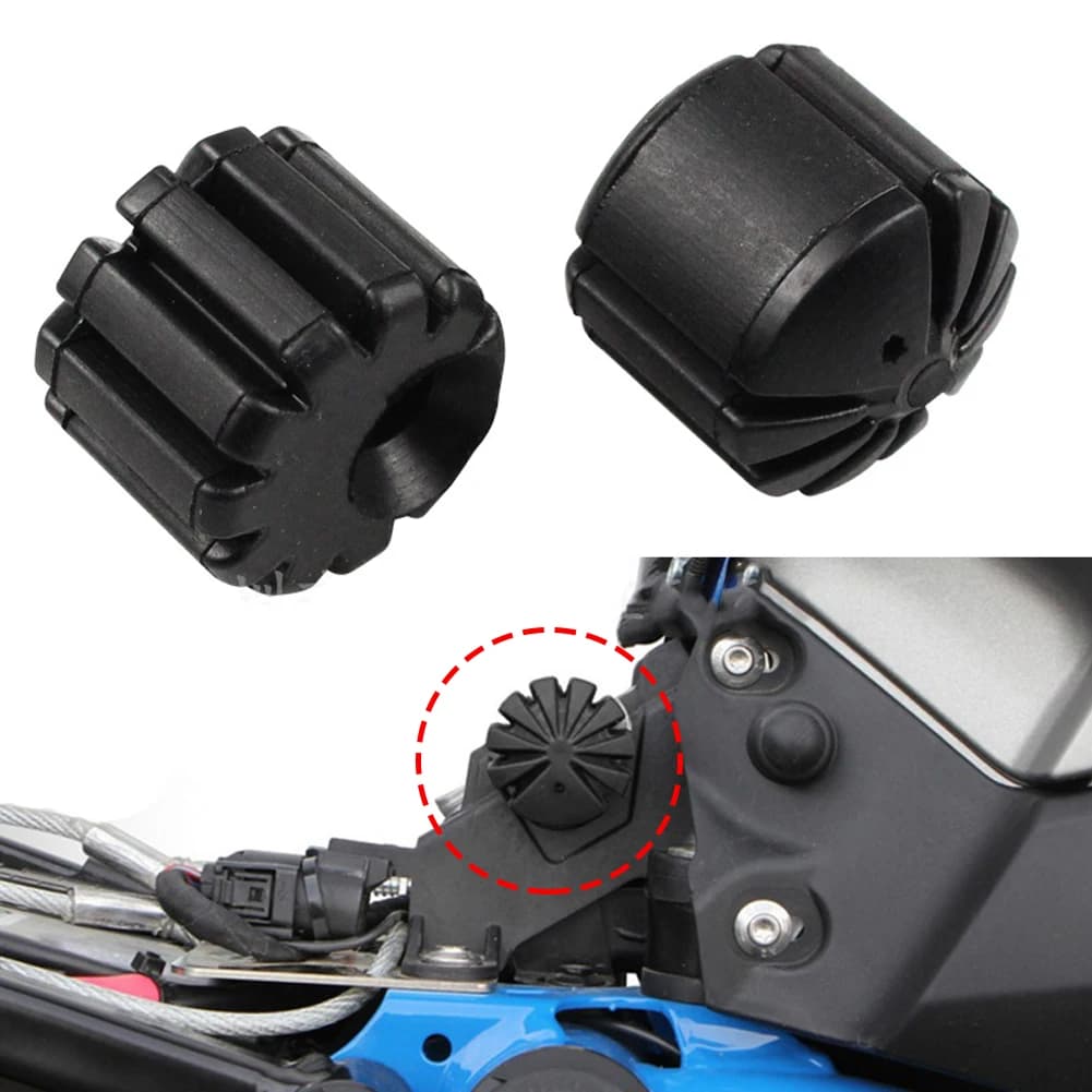 Siège de conducteur en caoutchouc pour BMW R1250GS, Runder GS, LC GS, R1250, R1200, GSA, K1600, S100