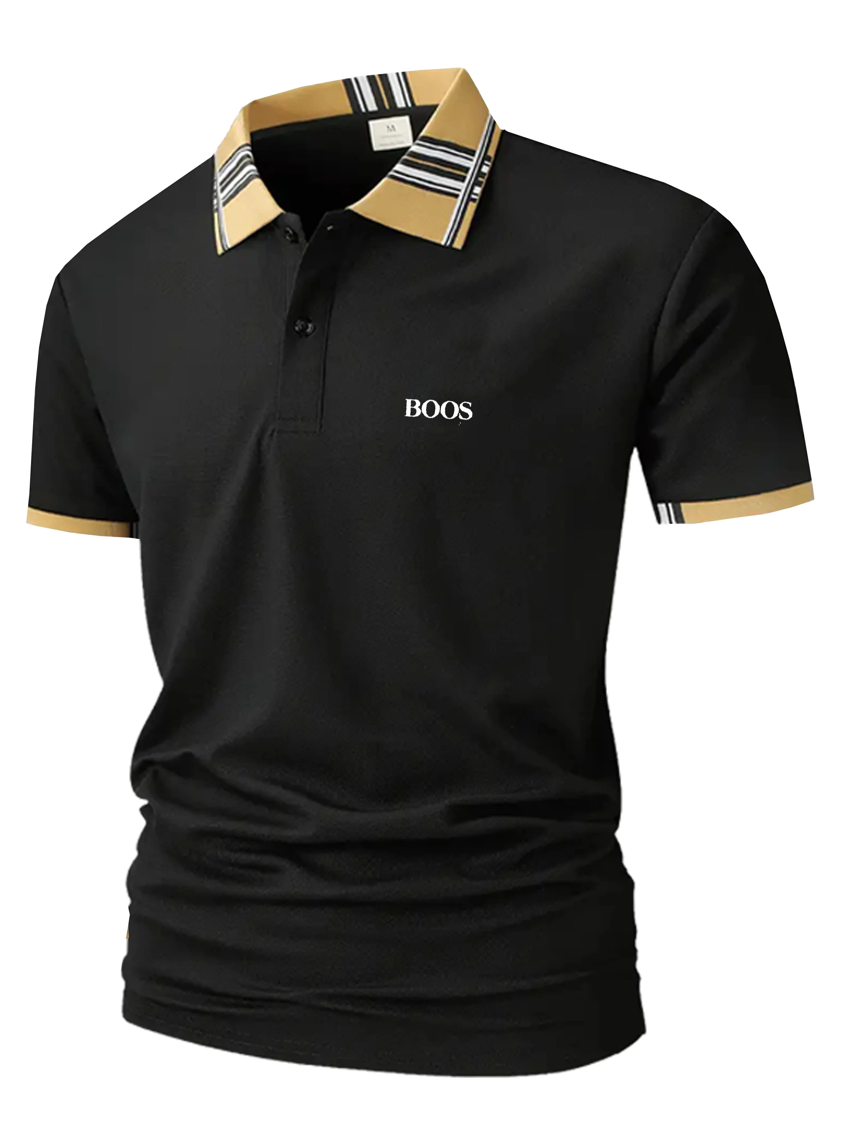 Polo Homme de Haute Qualité, T-shirt Brodé, Vêtement Masculin, Mode Homme, Coupe Slim, NOUVEAU, Resp