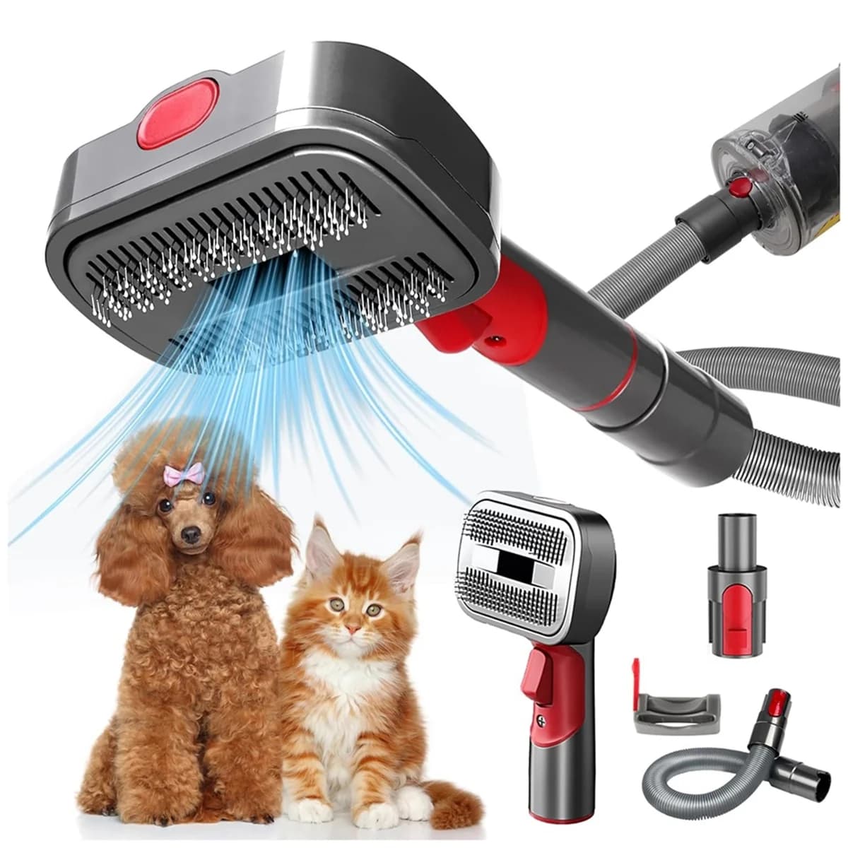 Kit de toilettage pour chien de compagnie, aspirateur Dyson V7, V8, V10, V11, V12, V15, poils de chi