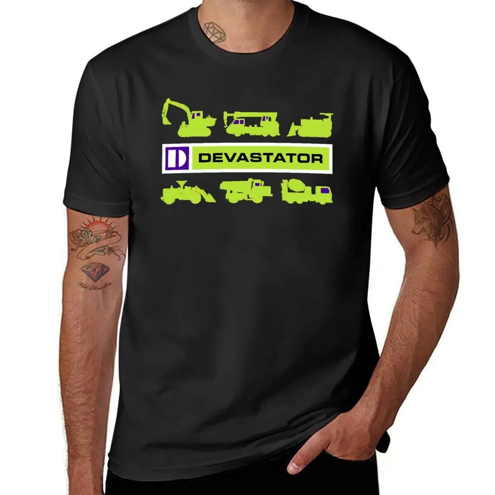 T-Shirt Dévastateur Vintage pour Homme, Vêtements Mignons, Médicaments