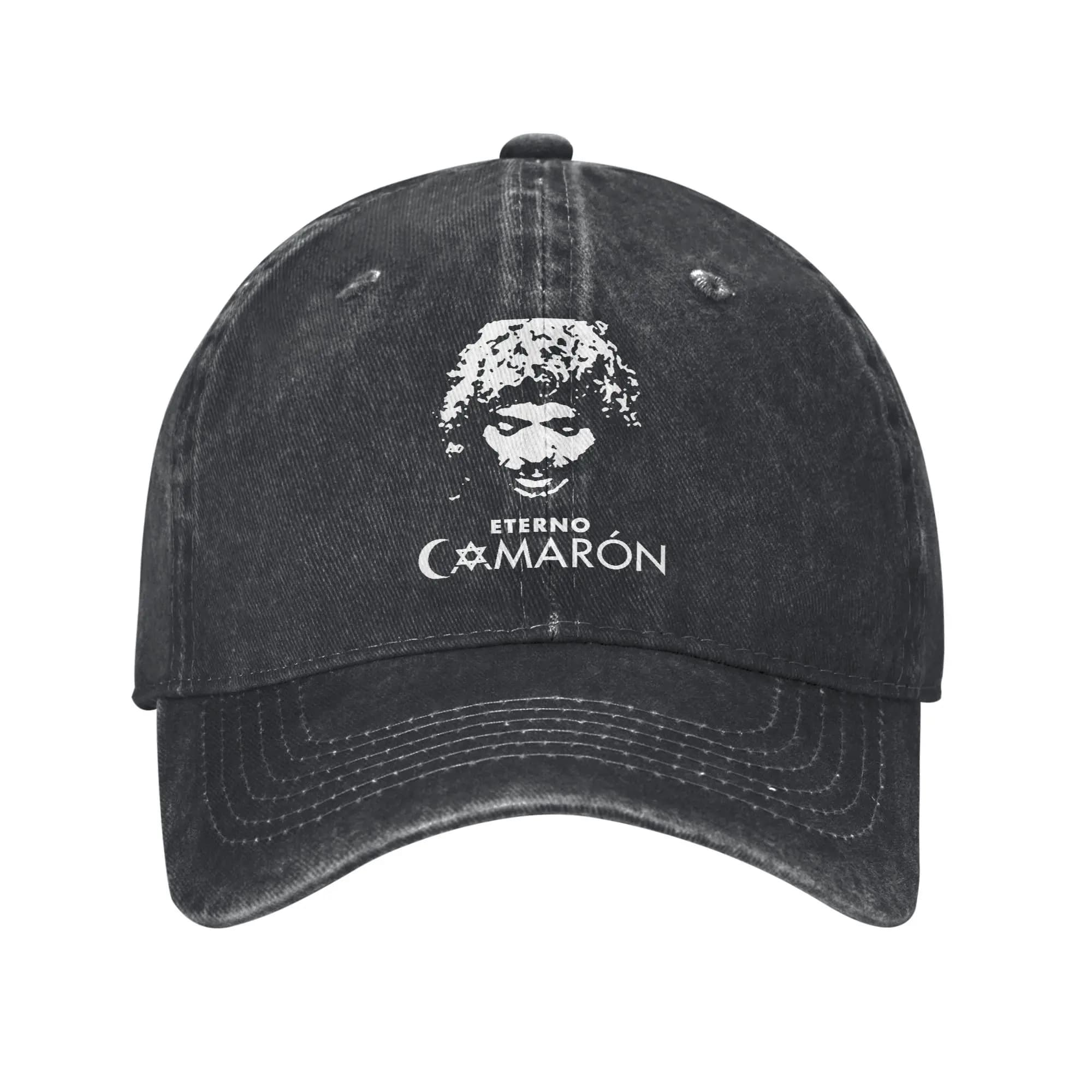 Camarons De La Isla chanteur Flamenco casquette De Baseball décontracté en détresse Denim île crevet