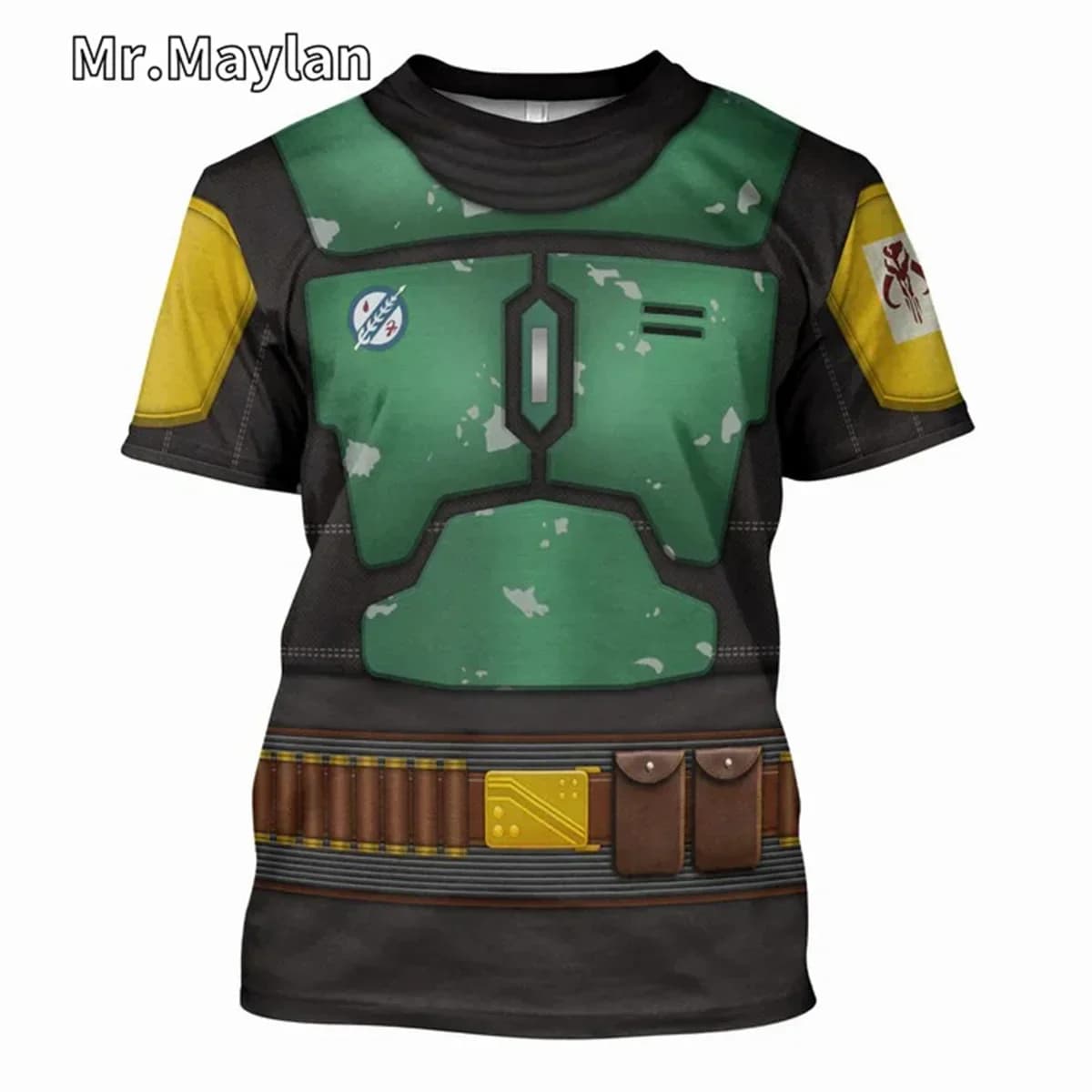 Dark vador cosplay costume 3d t-shirt entièrement imprimé chemise masculine nouvelle mode chemise à