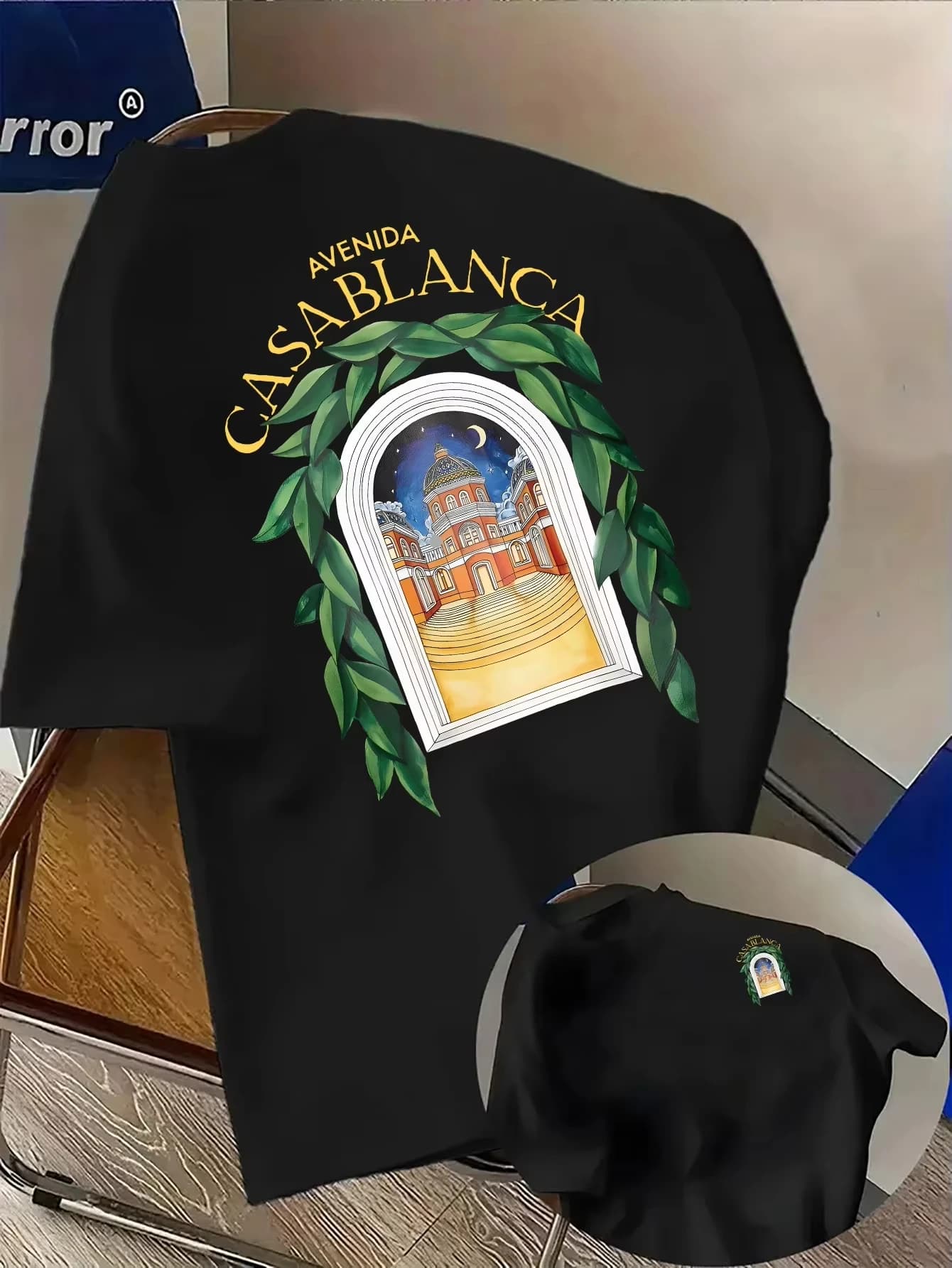 T-shirt de sport de luxe unisexe Casablanca, T-shirt respirant en coton pour homme tendance 2026, Sw