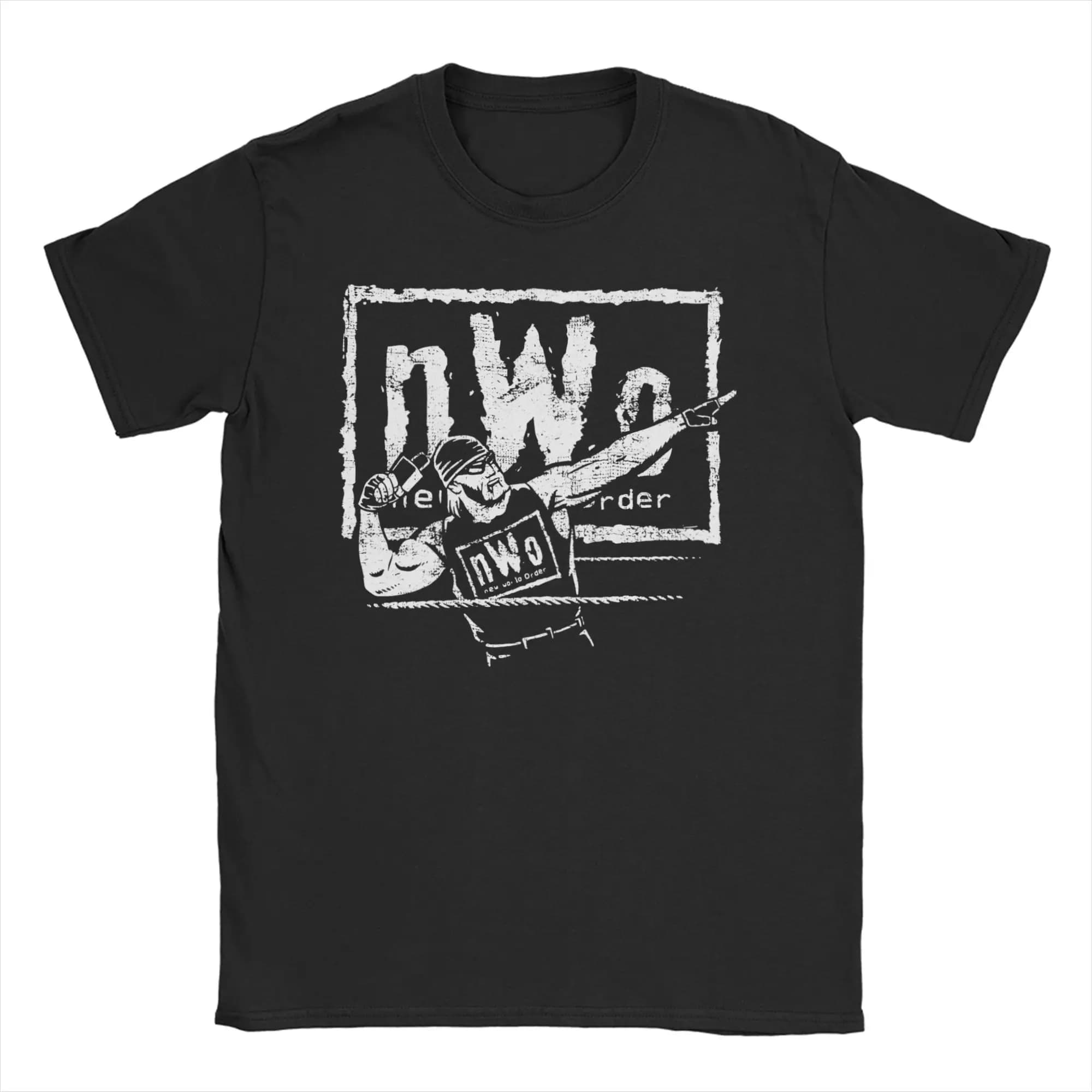 Hommes femmes NWO Expression nouvelle légende t-shirts 100% coton vêtements décontracté à manches co