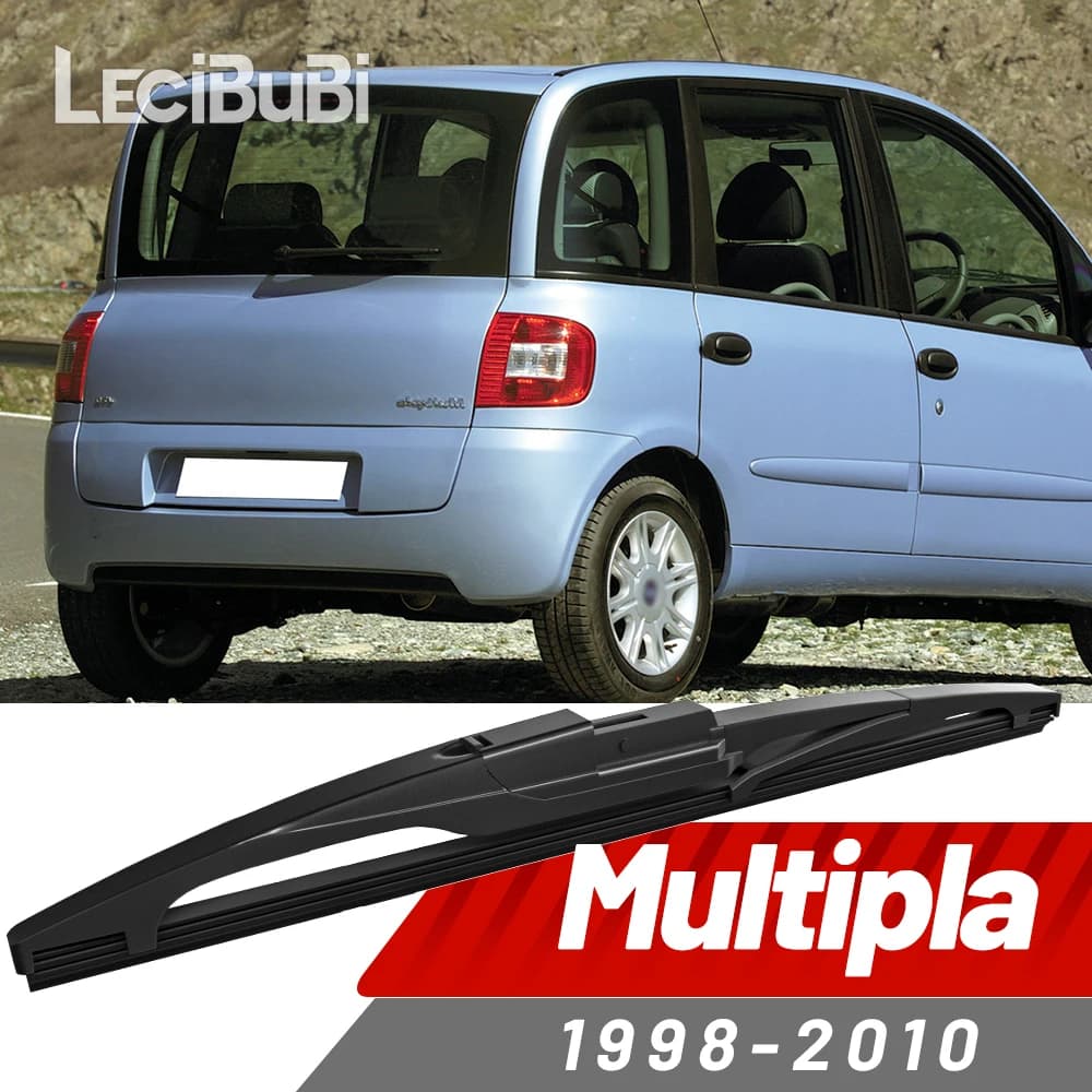 Balai d'essuie-glace arrière, accessoires d'essuie-glace pour Fiat Multipla 1998-2010 1999 2000 2001