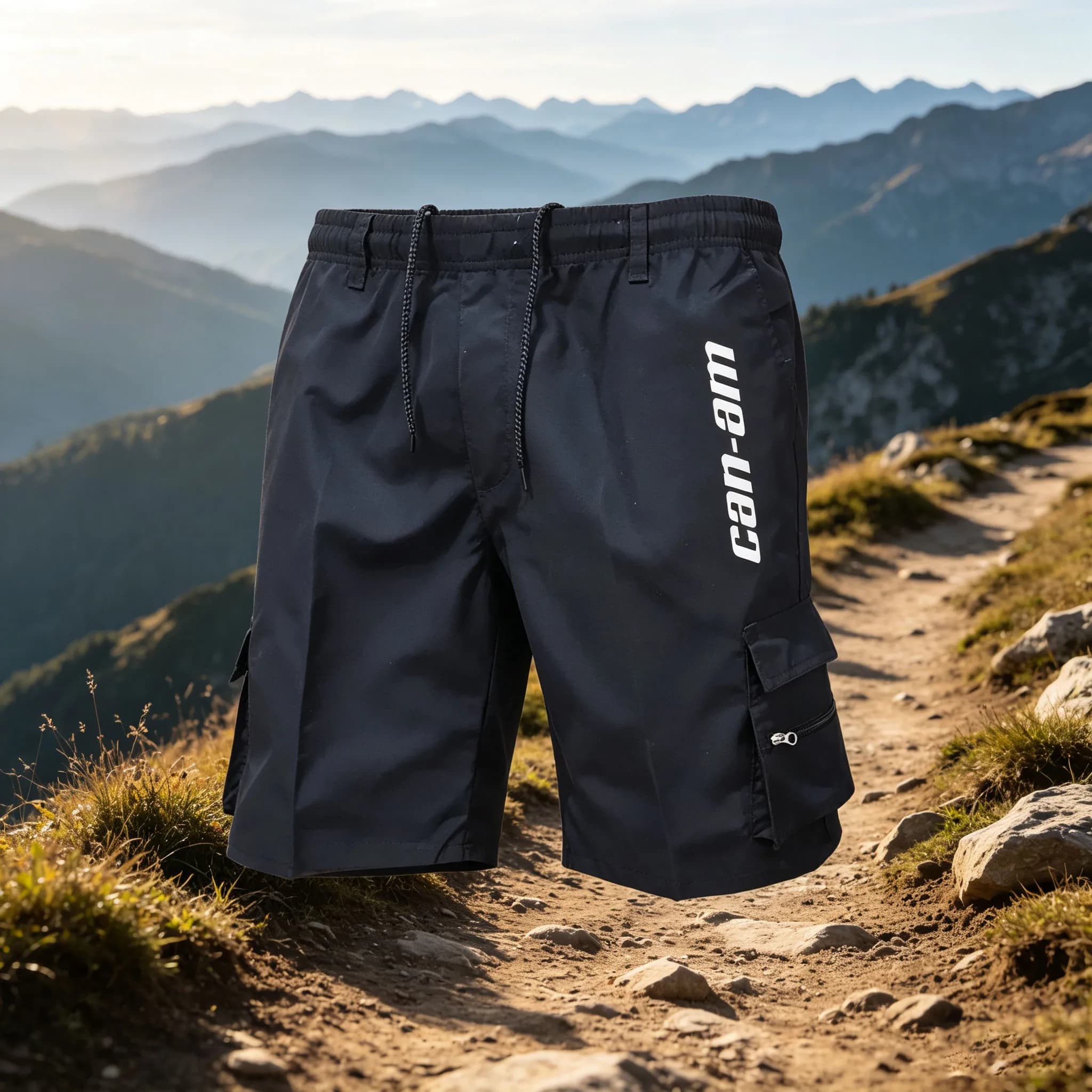 Shorts Can-Am, shorts cargo pour hommes, shorts de randonnée, shorts d'alpinisme, shorts à séchage r