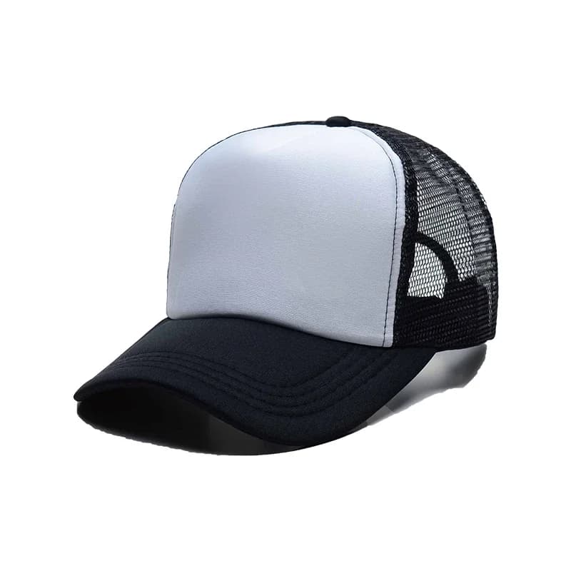 Casquette de camionneur avec logo imprimé pour hommes, casquette à visière pour adulte, réglable, re