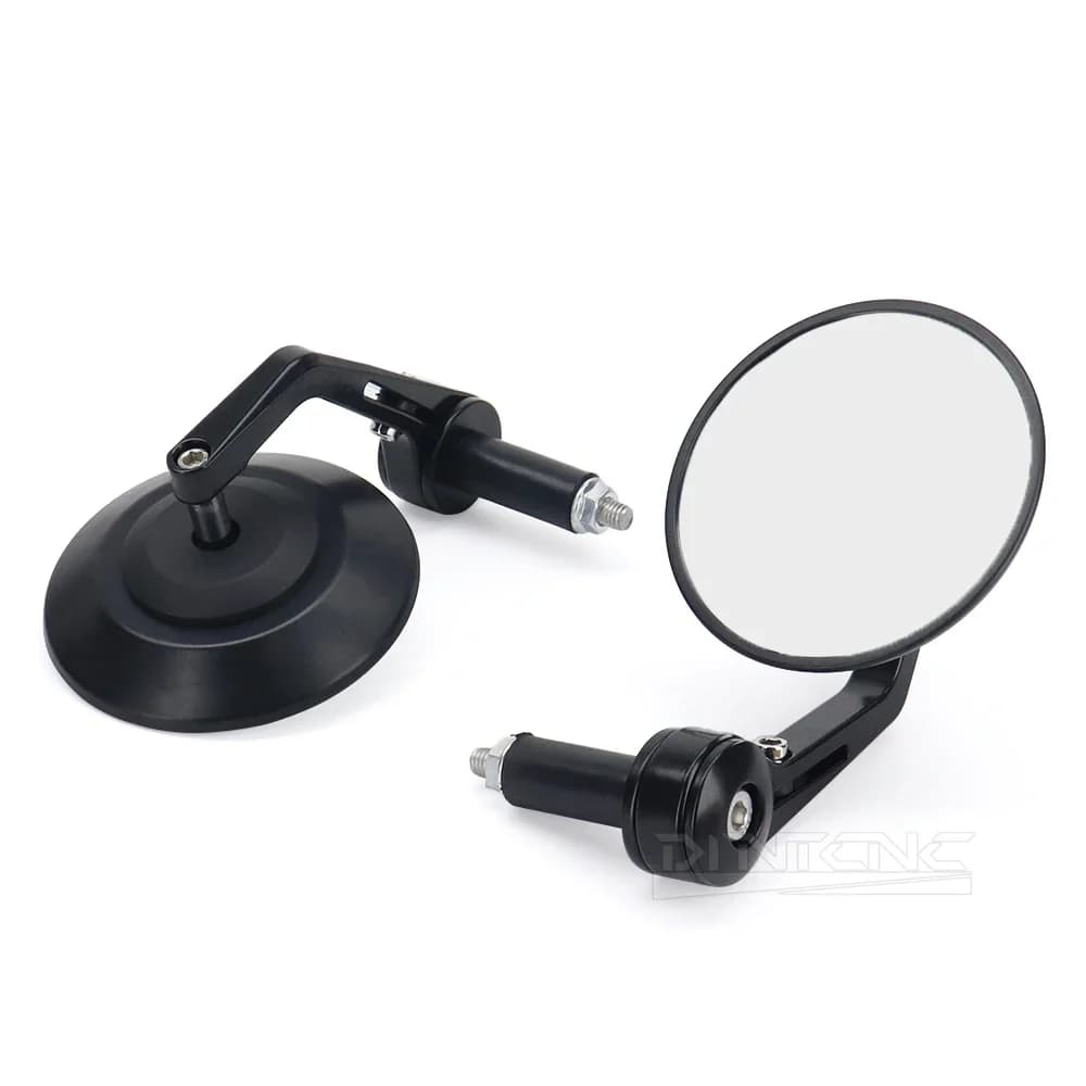 Accessoires de moto vélo Tram véhicule tout-Terrain universel extrémité de guidon rétroviseurs 95MM 