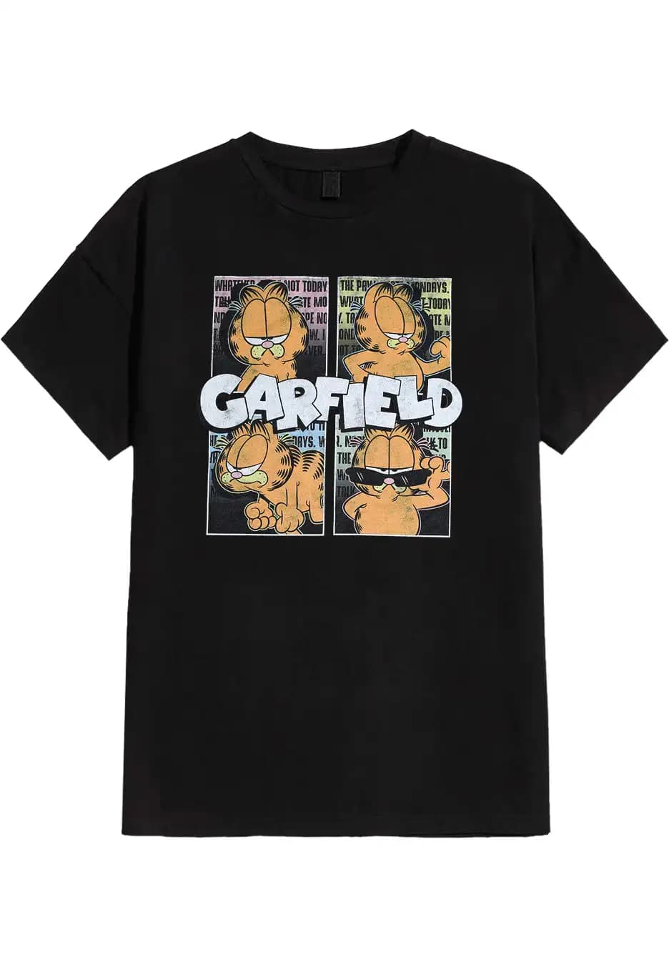 Garfield - Quatre Carrés - T-shirt