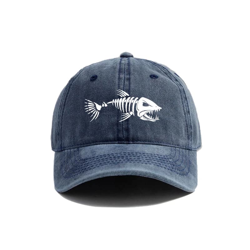 Casquette de Baseball en arête de poisson été en détresse papa chapeaux hommes pêche en plein air sq