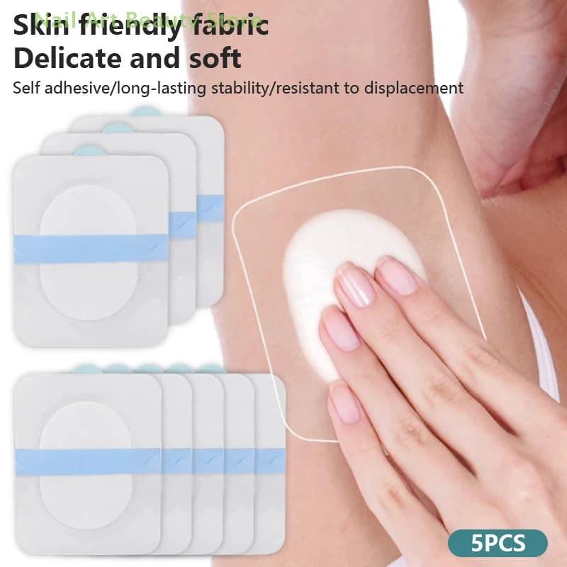 Patch d'arrêt de sueur Invisible fin avec tampon de coton absorbant intégré pour le contrôle de l'hu