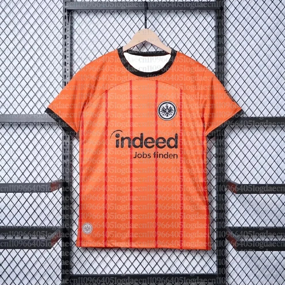 Maillot domicile Eintracht Frankfurt 2024-2025 pour homme – Tenue de football, haut de sport, cadeau