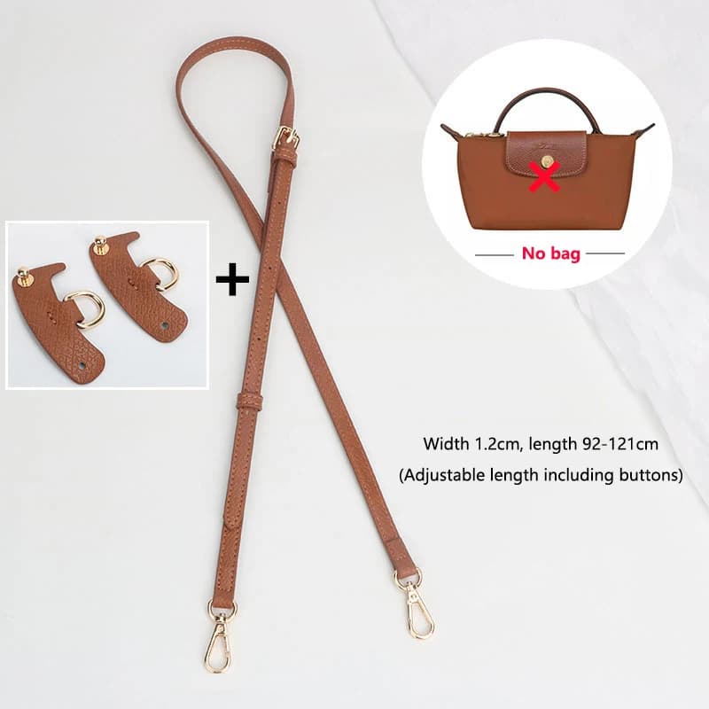 Ensemble de sangles de sac pour Longchamp, accessoires en cuir, bricolage, Mini Transformation, poin