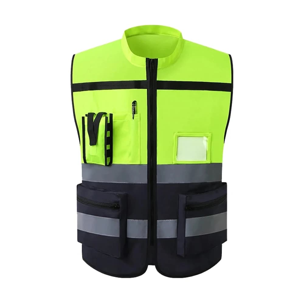 Gilet de sécurité avec LOGO personnalisé pour hommes et femmes, vêtements de travail de sécurité de