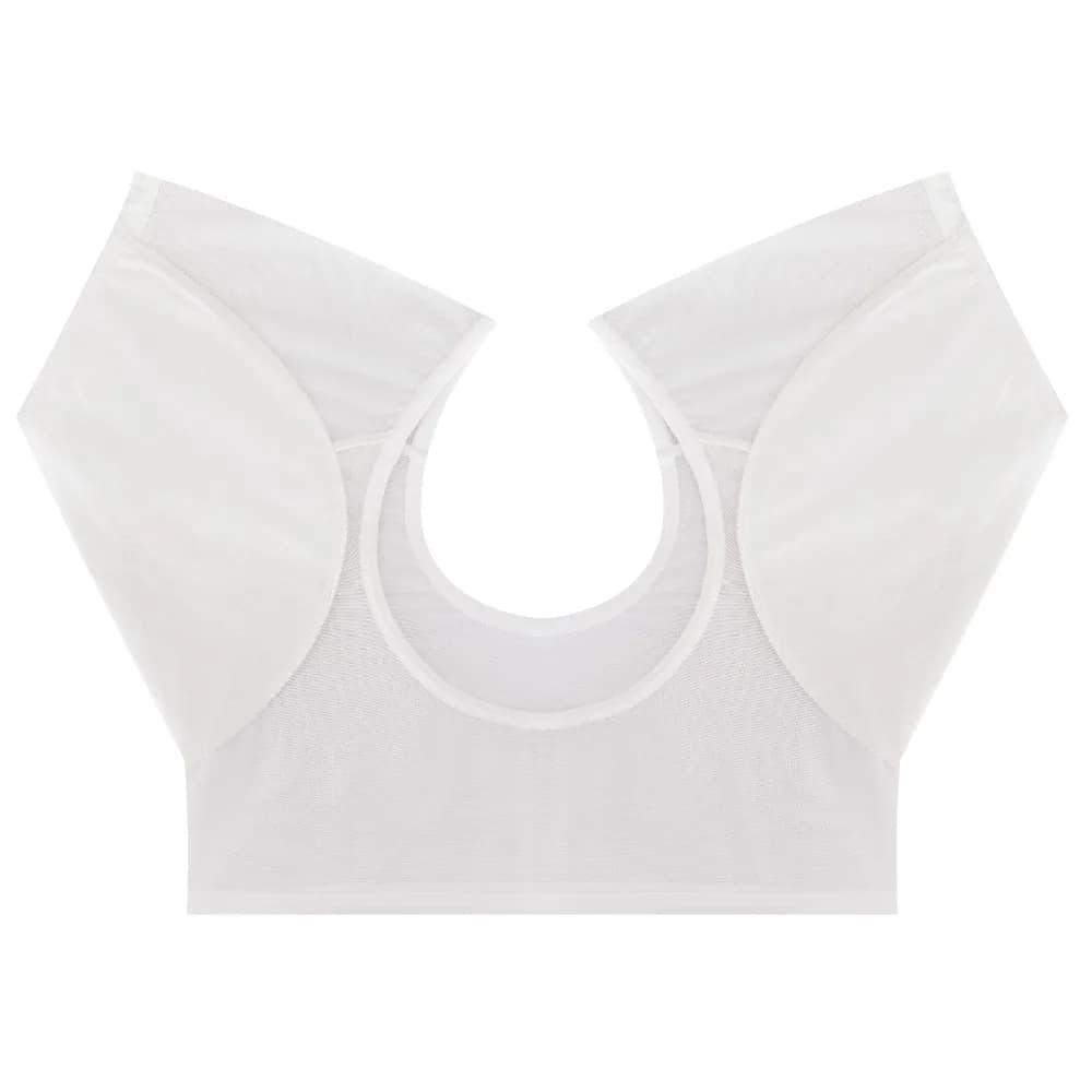Protège-aisselles lavables en forme de T-shirt, réutilisables, ultra-fins, antidérapants, anti-odeur