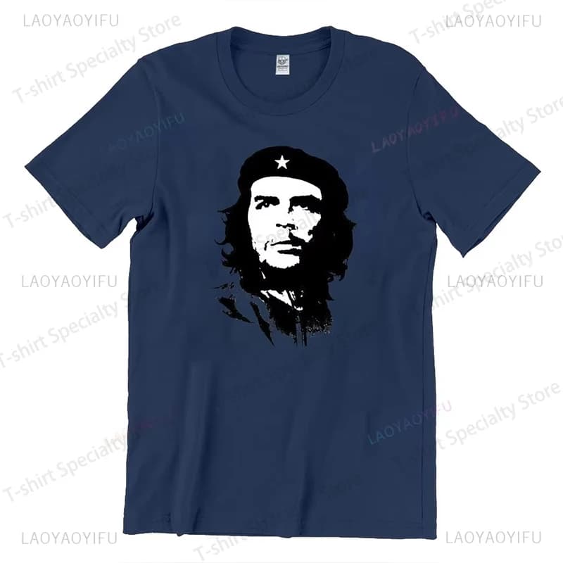 T-shirt Che Guevara, chemise rebelle cubaine, t-shirt révolutionnaire, décontracté, à manches courte