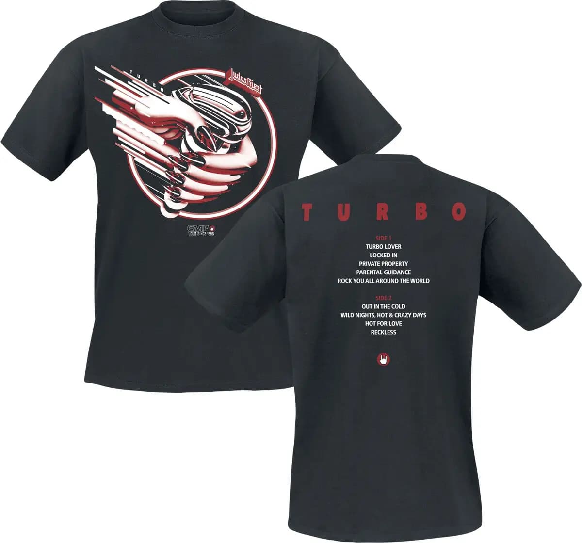T-Shirt en coton avec image de la bande Judas Priest, 40e anniversaire, pour hommes et femmes, Stree