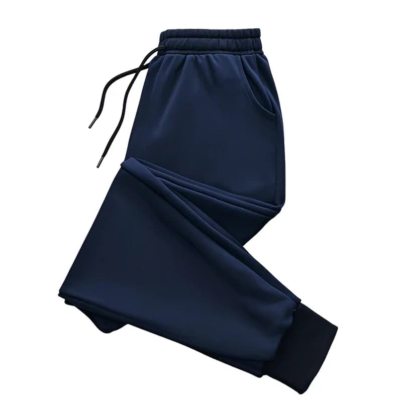 Pantalon de jogging pour homme de haute qualité avec cordon de serrage, couleur unie, toutes saisons