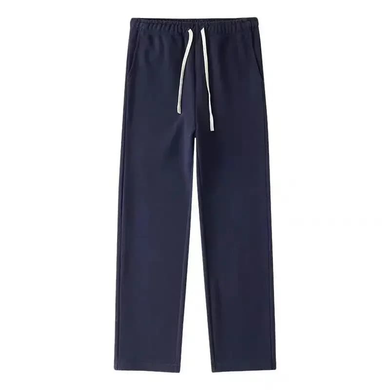 Viser de survêtement décontractés pour hommes, pantalons de survêtement droits, coton, respirant, Sp