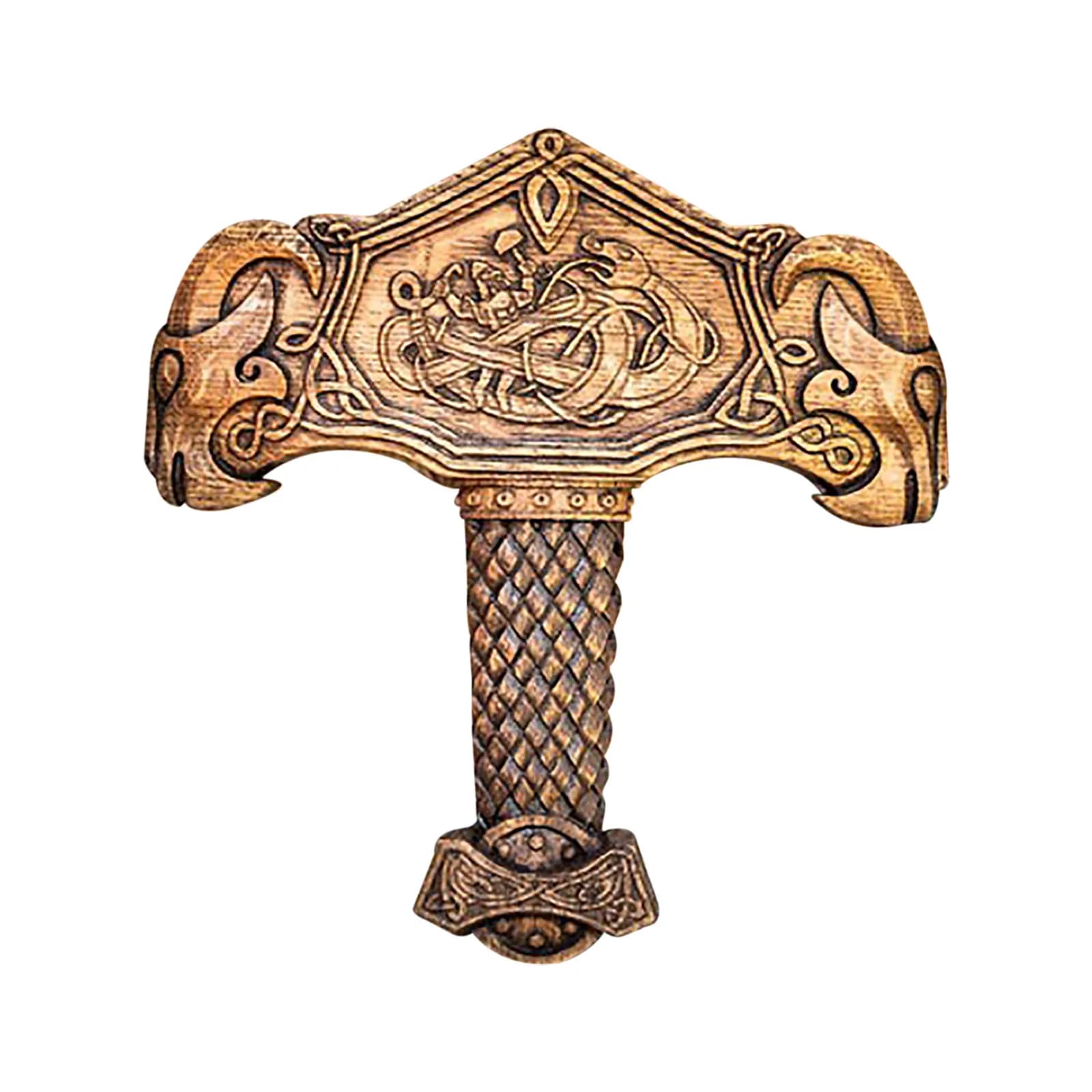 Sculpture de Dieux Nordiques en Résine, Mini-Insigne de Bureau, Ornement Nordique Créatif, Artisanat