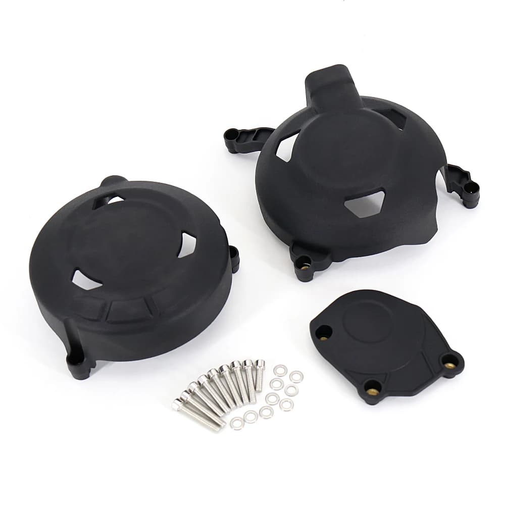 Couvercle de protection moteur noir pour moto DAYTONA 675/R, accessoires de graduation ET TRIPLE 765