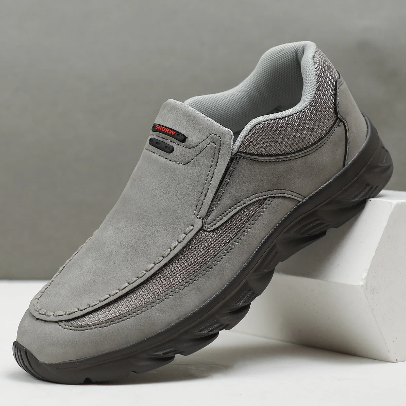 Hommes mocassins sans lacet chaussures décontractées pour hommes confortables marche baskets marque 