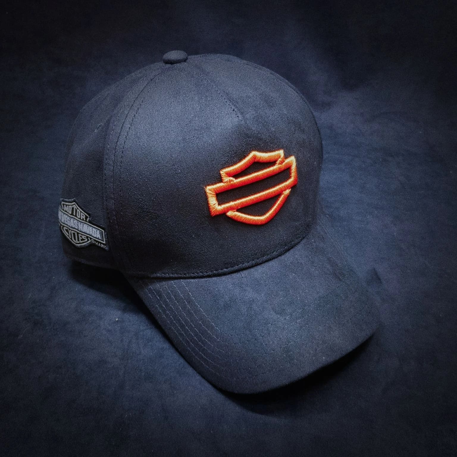 Rétro brodé moto extérieur chapeaux décontractés unisexe casquettes de Baseball pour Harley Davidson