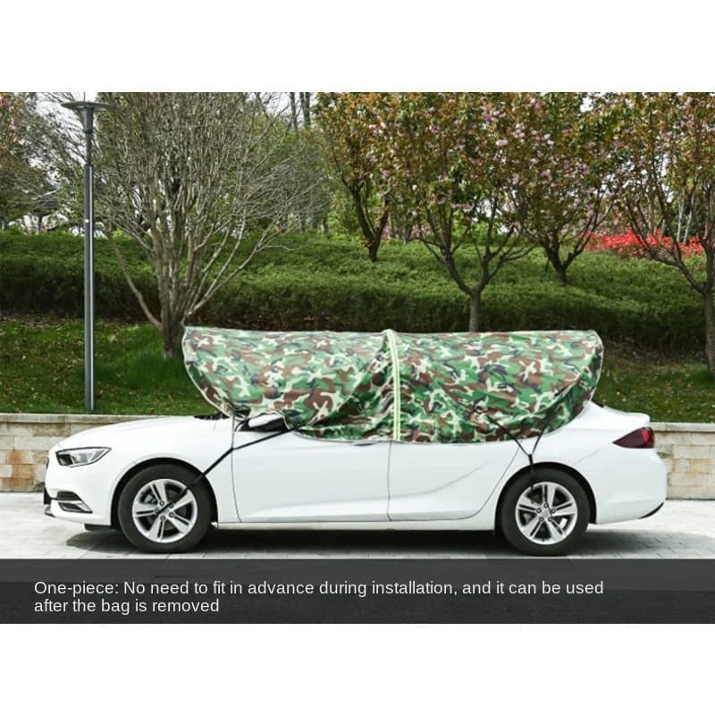 TarLII-Auvent de toit de voiture pliable, abri d'extérieur isolé, protection solaire UV