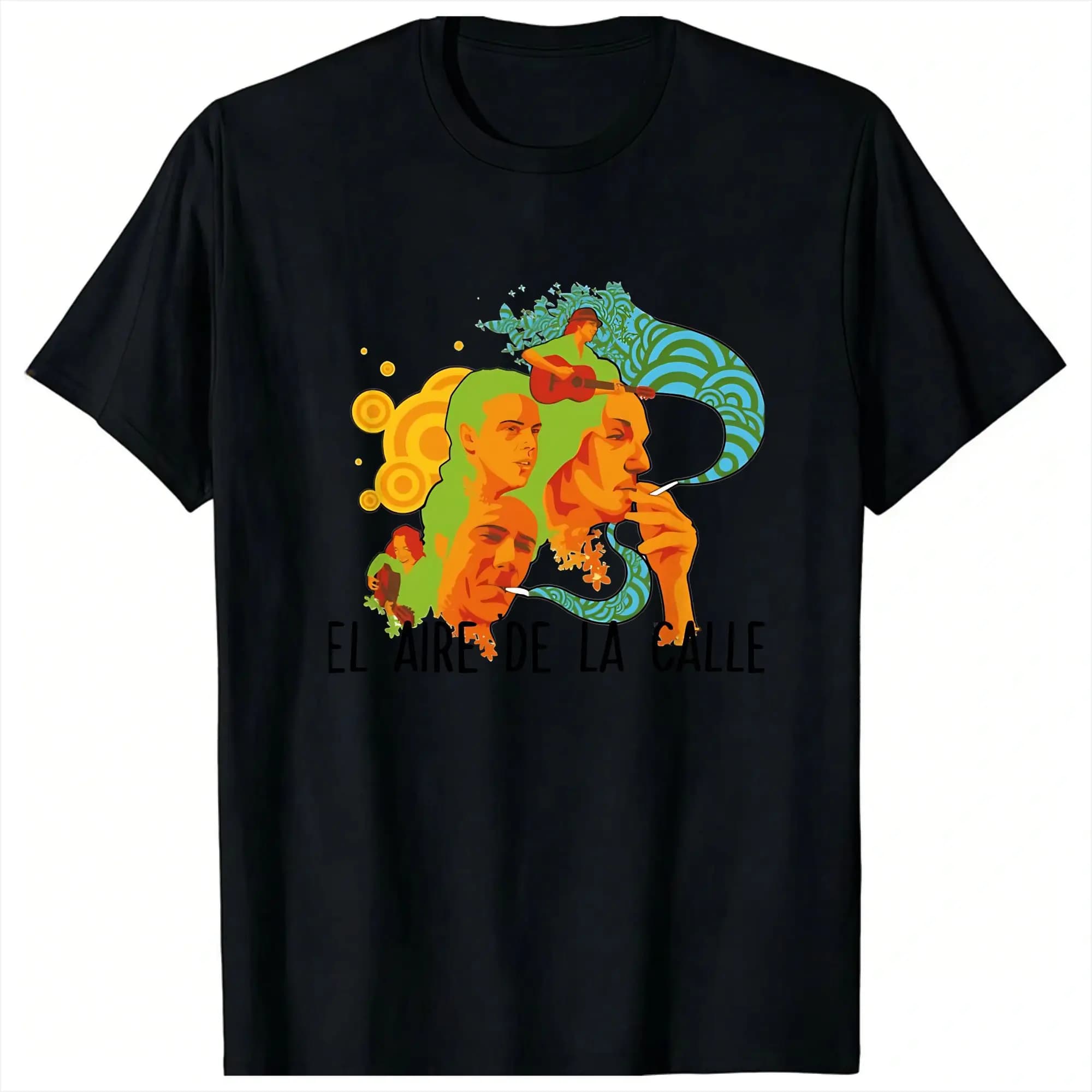 T-shirts pour hommes Los Delinqüentes, col rond, tendance, personnalisables, grande taille, vêtement