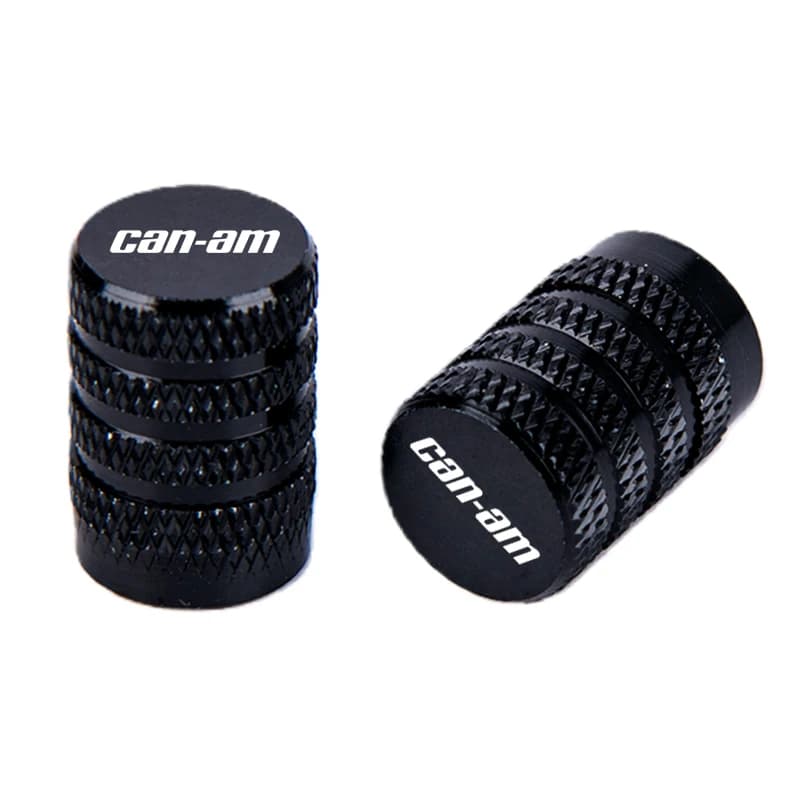 Pour accessoires Bombardier Can-Am Canam Can Am, 2 pièces, capuchons de valve de pneu de moto, couve
