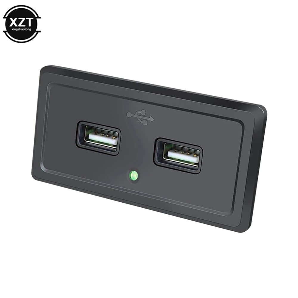 Chargeur de Modification pour camping-car, DC5V/3,1 a, 12V, double Ports USB, accessoire de prise de