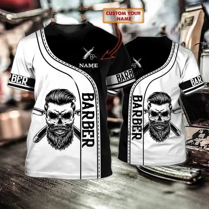 T-shirt à manches courtes unisexe, estival et décontracté, à la mode, avec nom personnalisé, pour ba