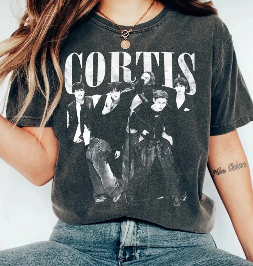 T-shirt CORTIS Kpop Bootleg années 90, vintage, marchandise CORTIS, groupe de garçons coréens, t-shi