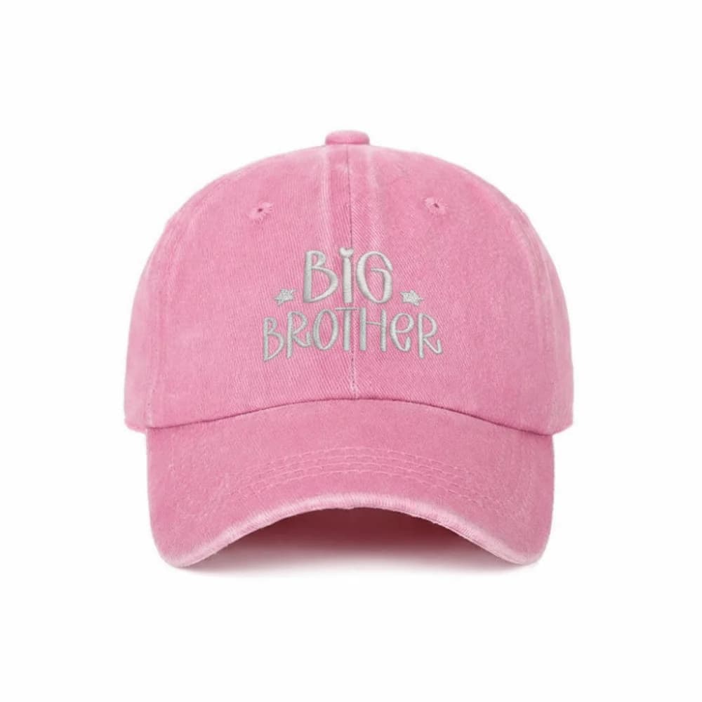 Casquettes tendance en coton délavé pour frères et sœurs, style vintage, respirantes, ajustables, po