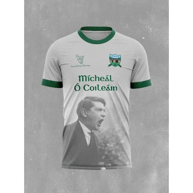 Nouveau T-shirt vintage commémoratif Mícheál Ó Coileáin (Irlande) – Respirant, décontracté, streetwe
