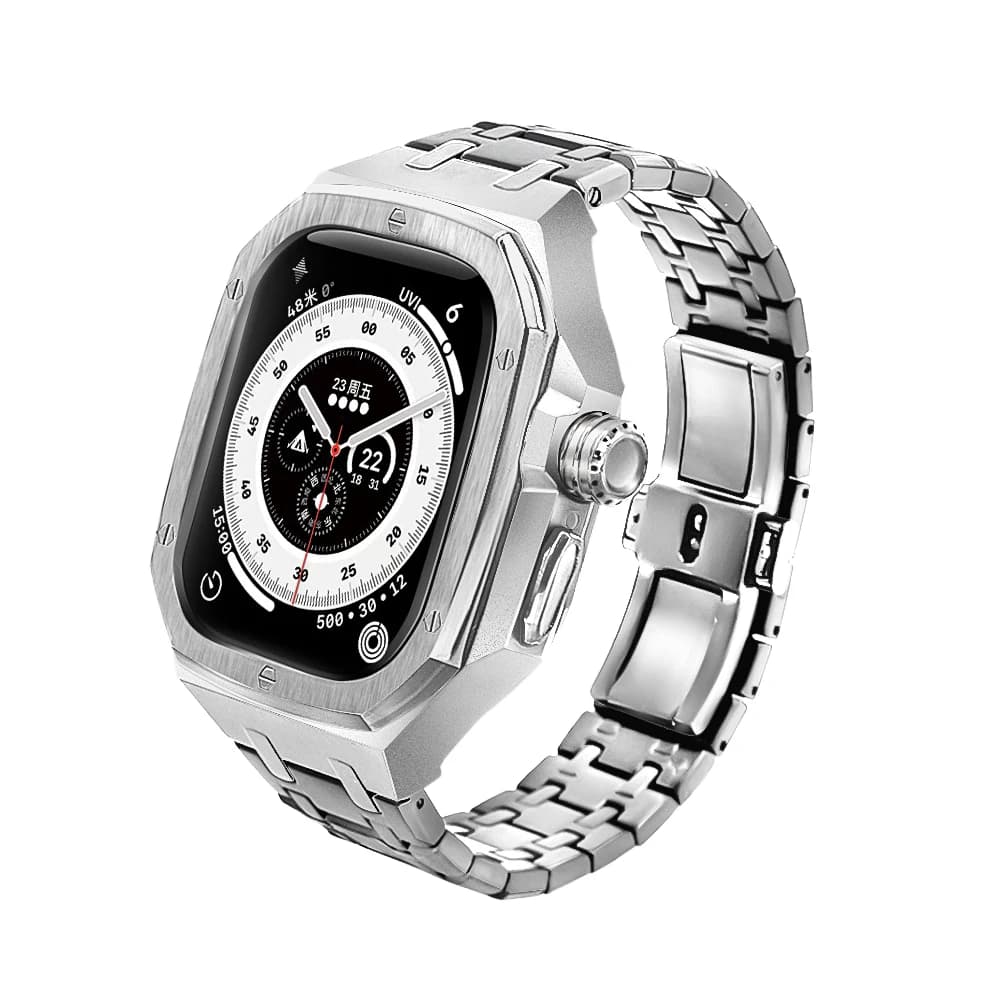 Kit de Modification de luxe pour Apple Watch Ultra 2 1, accessoires de remplacement, boîtier métalli