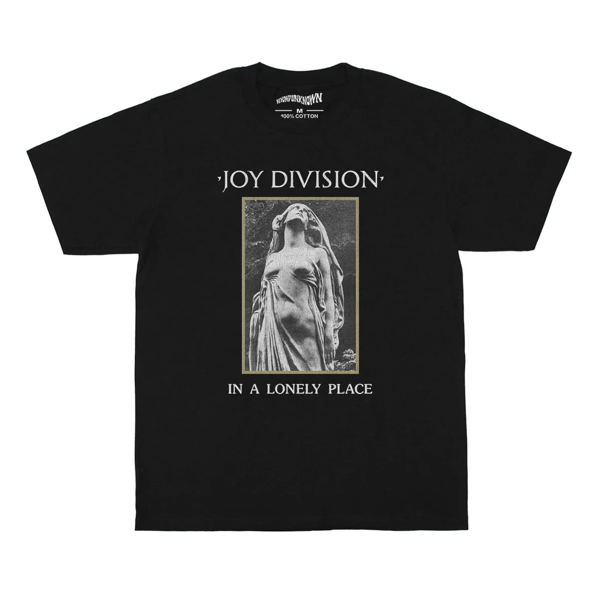 T-shirt Joy Division In A Lonely Place Song Vintage Post Punk Band Merch pour hommes, en coton lavé,