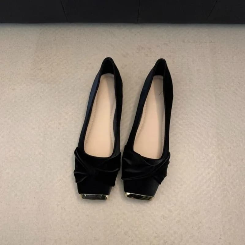 Chaussures femme 2025 talons bas chaussures femme automne bout carré baskets décontractées nouvel ét