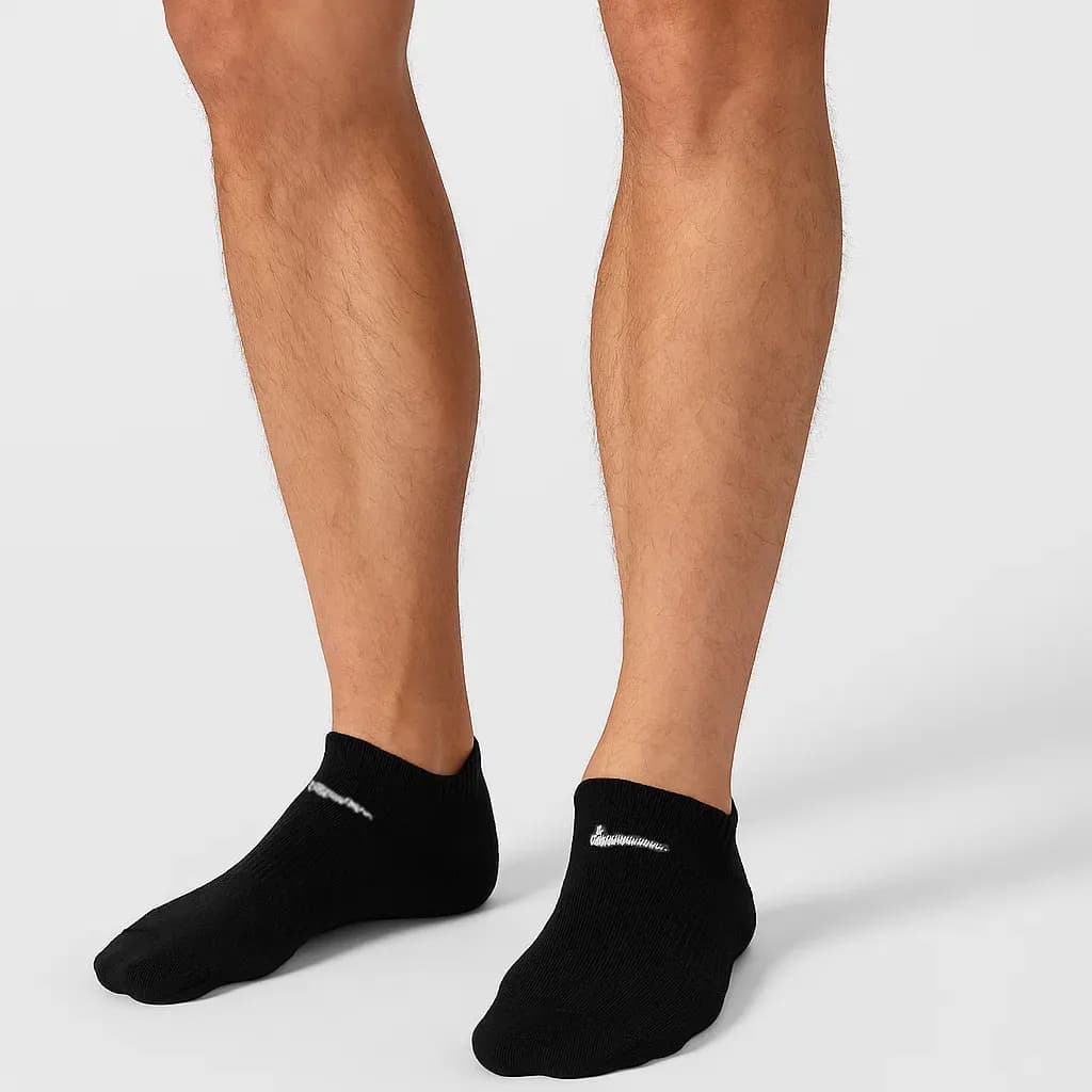 NIKE Logo chaussettes de sport paquet de 3 évacuant l'humidité respirant rembourré soutien athlétiqu
