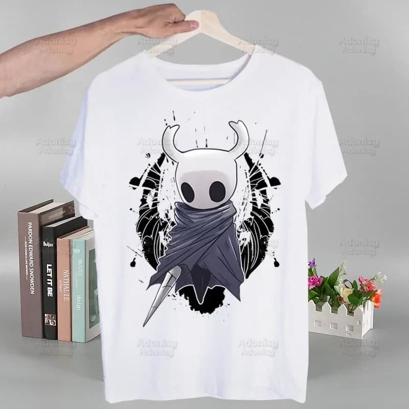 Hollow Knight T-shirt mode impression T-shirt été hommes nouveauté à manches courtes jeu dessin anim