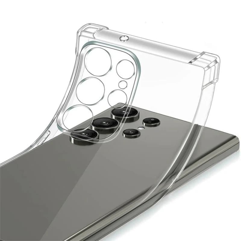 Coque transparente pour Samsung Galaxy S25 S24 S23 S22 S21 Plus, étui Ultra antichoc A54 A34 A14 A56