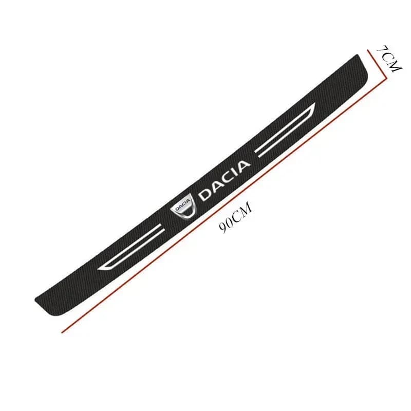 Protection de seuil de porte et de pare-chocs de coffre pour DACIA Dokker Jogger Duster Logan Sander